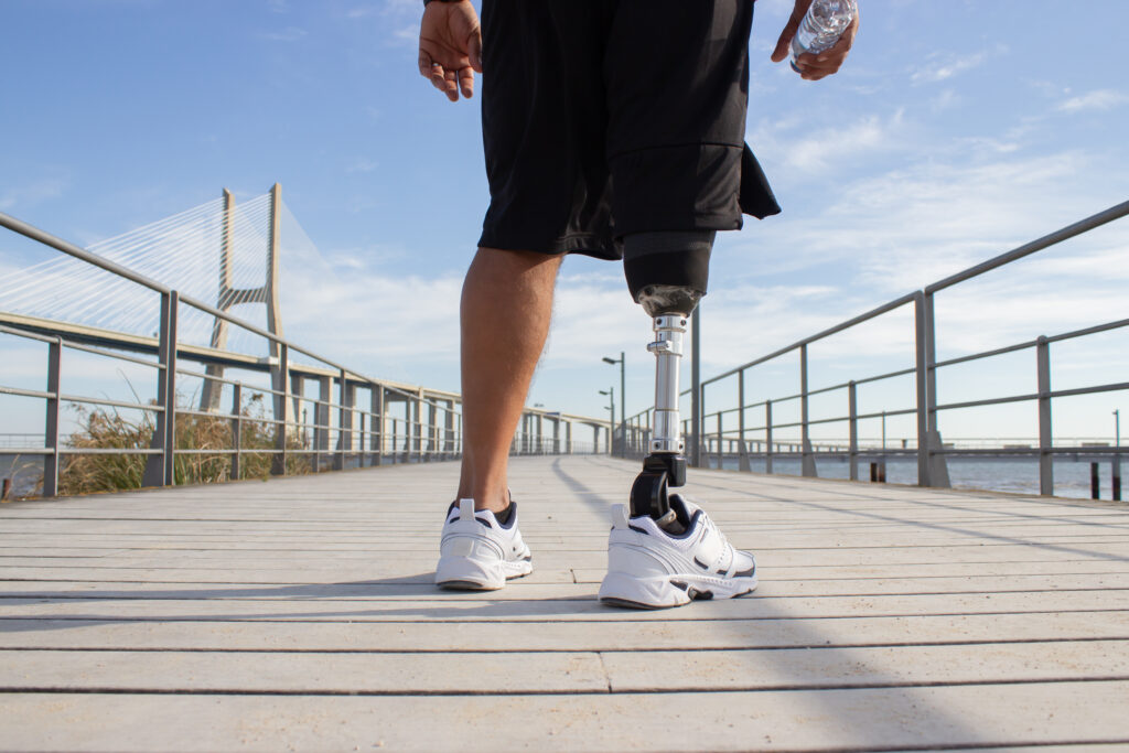 correr con prótesis de pierna