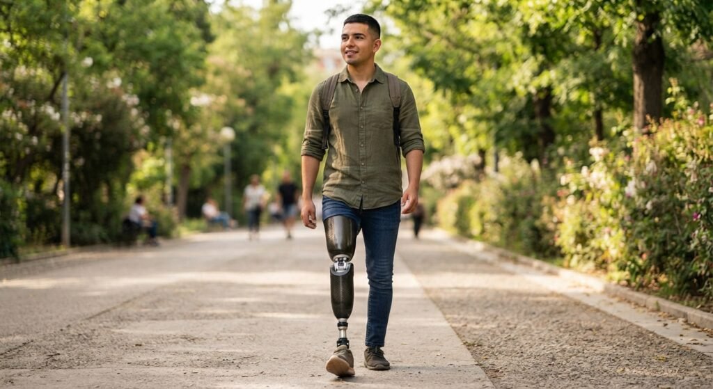 Adaptador de Pirámide para Prótesis de Pierna