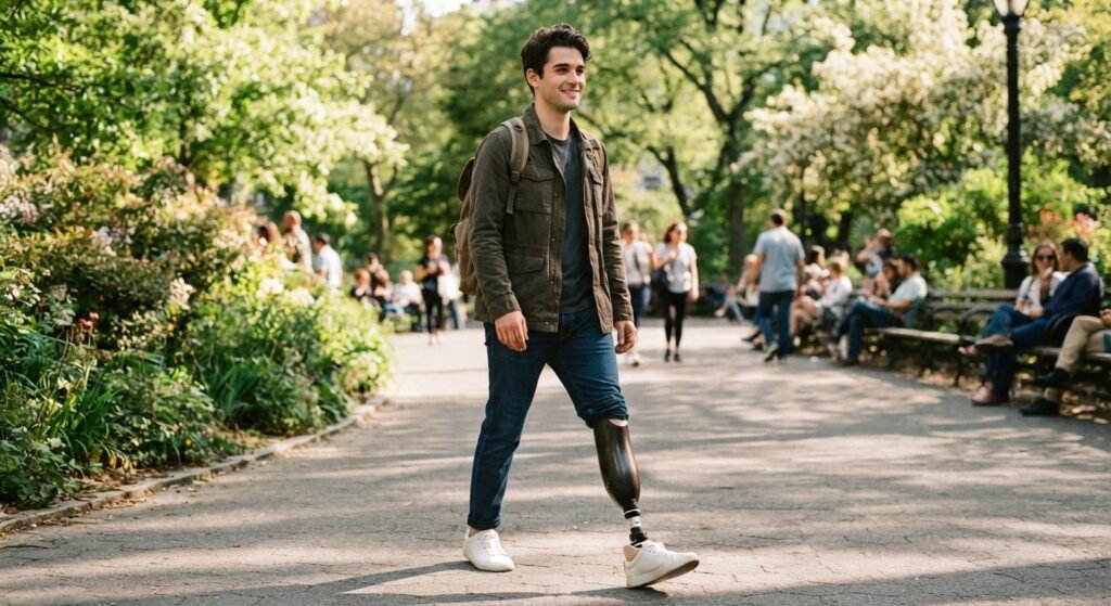 Adaptador de Tubo para Prótesis de Pierna