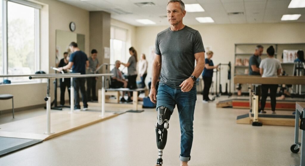 prótesis de rodilla neumática